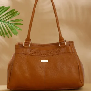 Women Mango Leather Handheld bag
